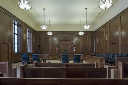 US courtroom - Carol M. Highsmith [Public domain], via Wikimedia Commons