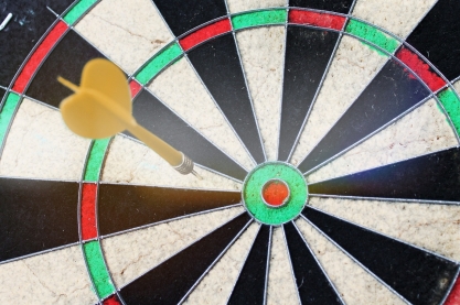 dart on dartboard dart on dartboard